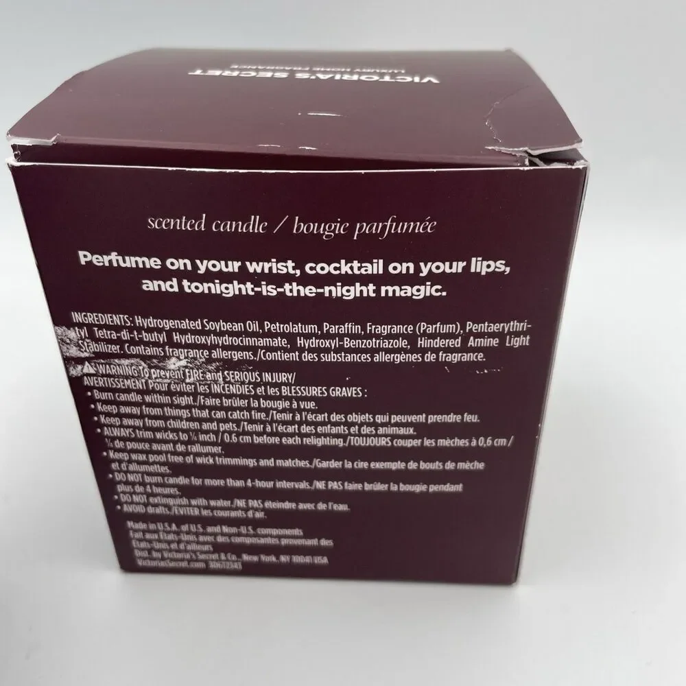 Victoria's Secret All Dressed Up Luxury Scented Candle 8.4oz New in Box